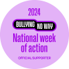Bullying No Way National Week of Action supporter logo 2024